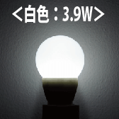 白色 3.9W