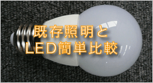 既存照明とLED簡単比較